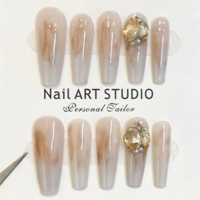 ABS acrylic press on nails,M handmadenails,Oval nails,S handmadenails,acrilicnails,acrylic nails,artificial fingernails