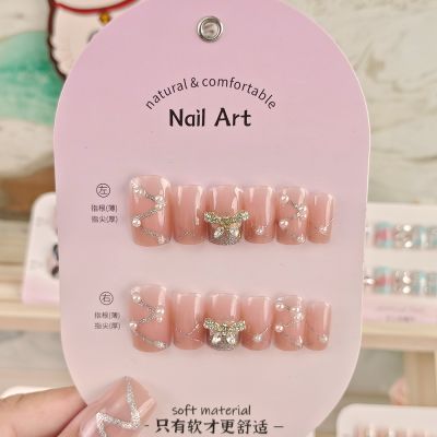 10 hand-made nails,24 reusable nails,24nailkit,24nailskit